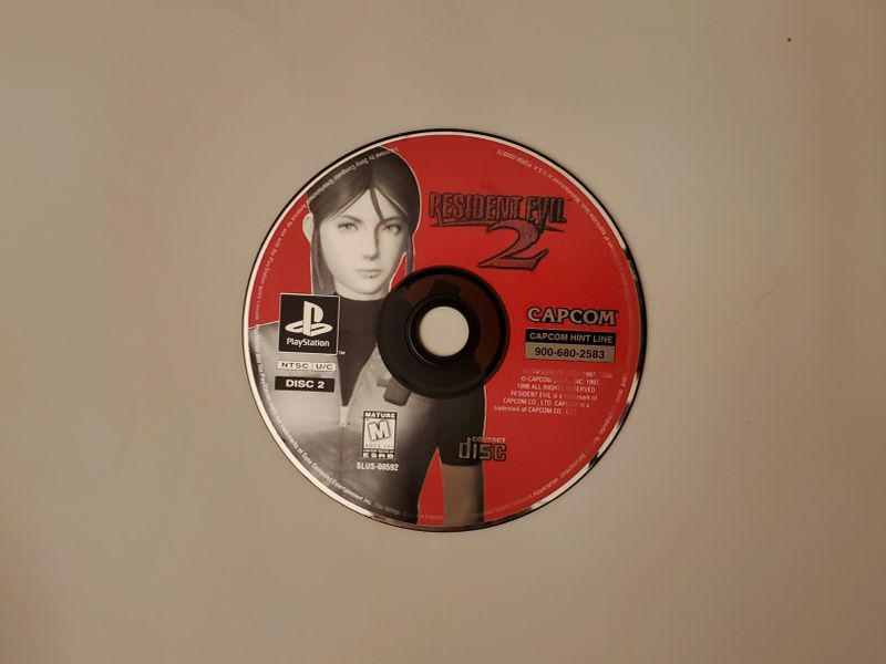 Sony PlayStation 1 Resident Evil 2 (Disc 2) video game