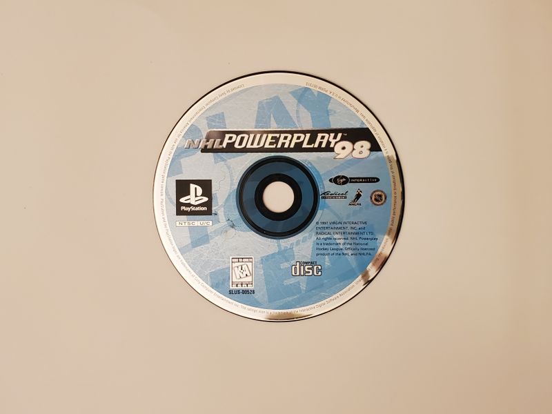 Sony PlayStation 1 NHL Powerplay '98 video game