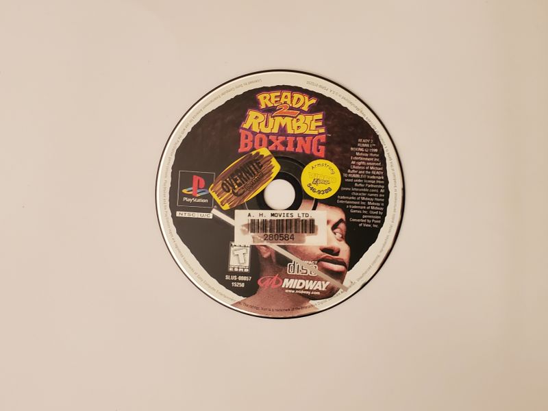 Sony PlayStation 1 Ready 2 Rumble Boxing video game