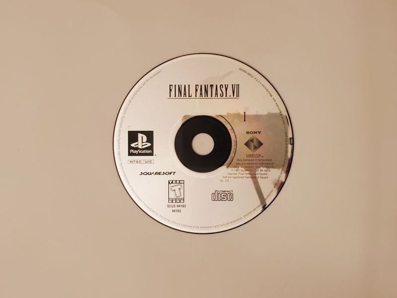 Sony PlayStation 1 Final Fantasy VII (Disc 1) video game