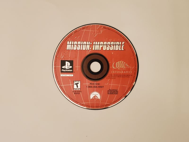 Sony PlayStation 1 Mission: Impossible video game