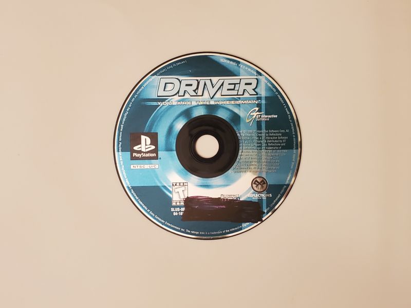 Sony PlayStation 1 Driver: You Are the Wheelman video game