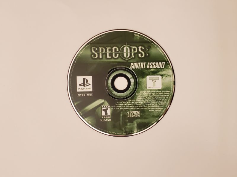 Sony PlayStation 1 Spec Ops: Covert Assault video game
