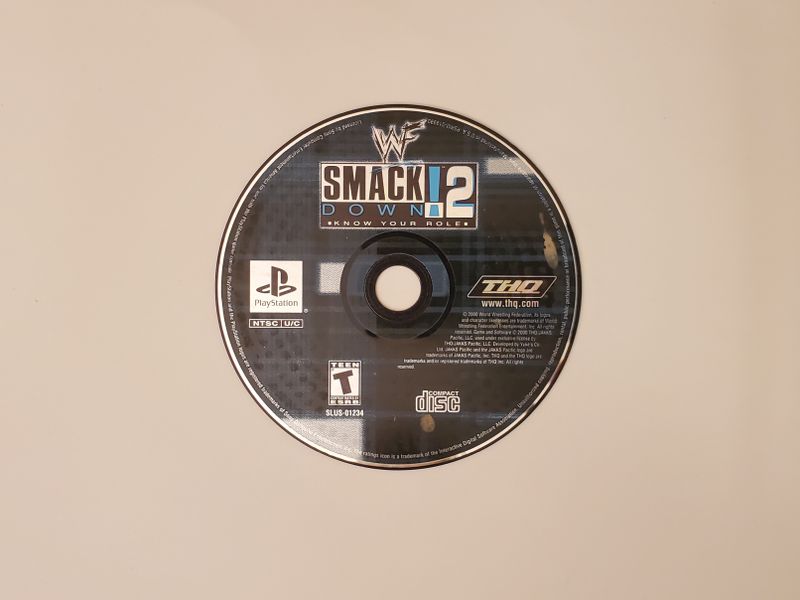 Sony PlayStation 1 WWF SmackDown! 2: Know Your Role video game