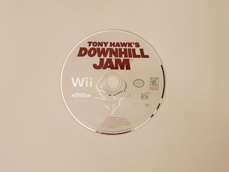 Nintendo Wii Tony Hawk Downhill Jam video game