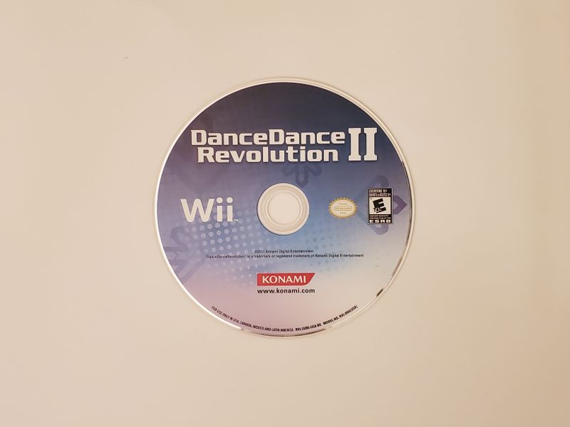 Nintendo Wii DanceDanceRevolution II video game