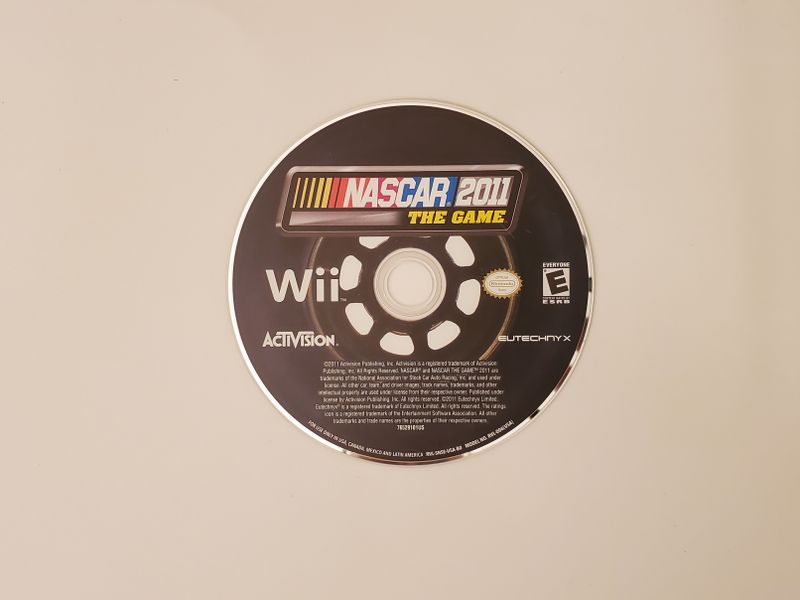 Nintendo Wii NASCAR The Game 2011 video game