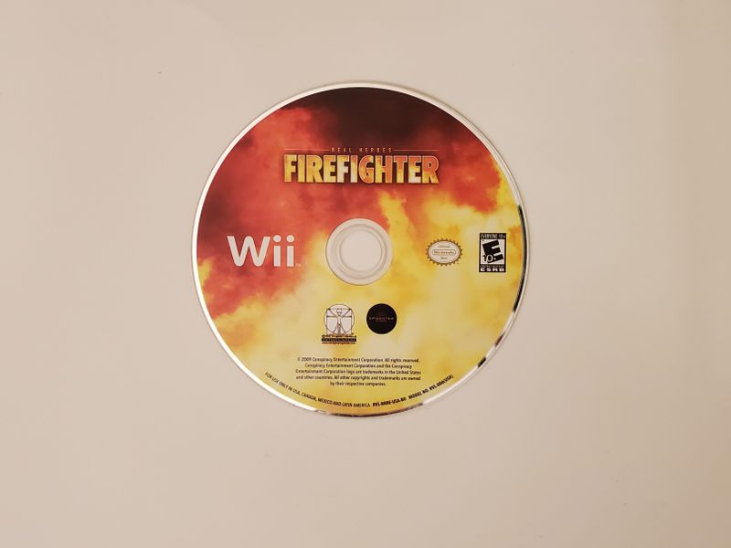 Nintendo Wii Real Heroes: Firefighter video game