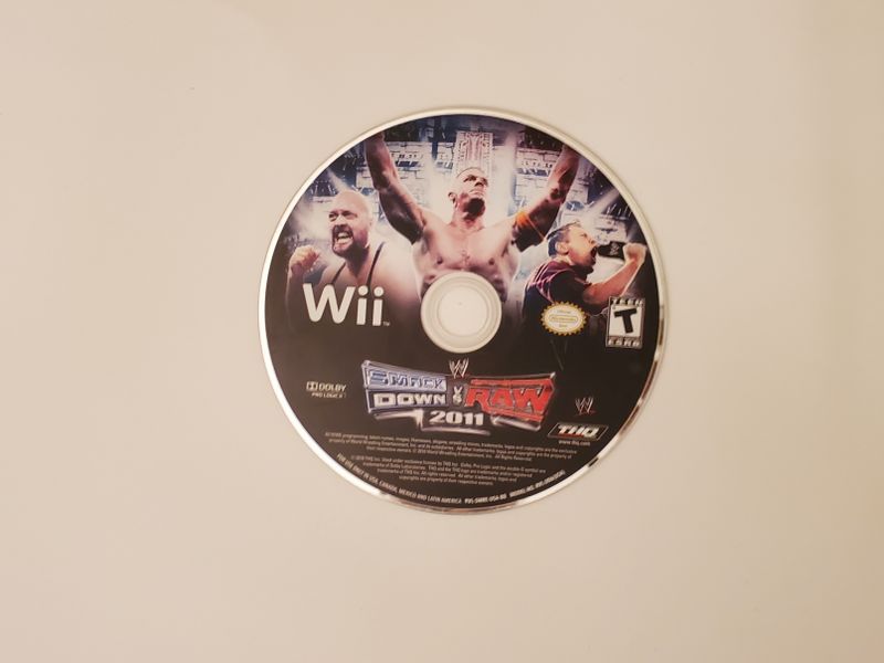 Nintendo Wii WWE Smackdown vs. Raw 2011 video game