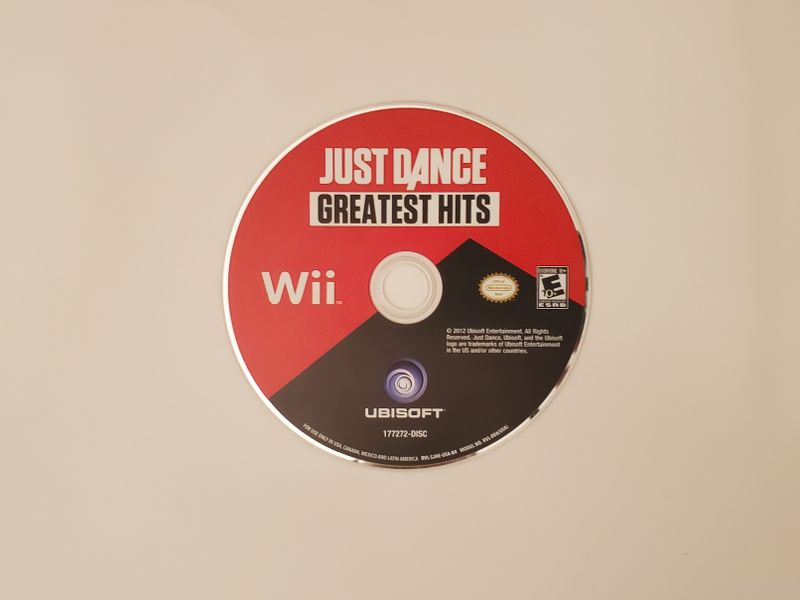 Nintendo Wii Just Dance Greatest Hits video game