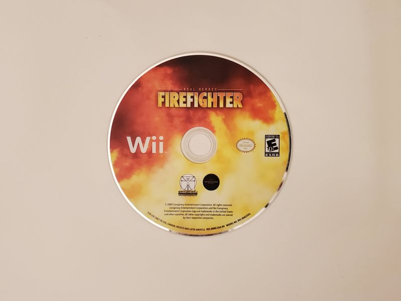 Nintendo Wii Real Heroes: Firefighter video game