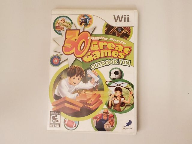 Nintendo Wii Family Party: 30 Great Games Outdoor Fun video game