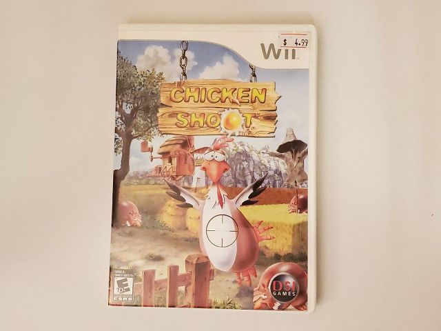 Nintendo Wii Chicken Shoot video game