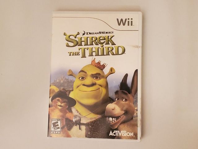Nintendo Wii Shrek the Third video game