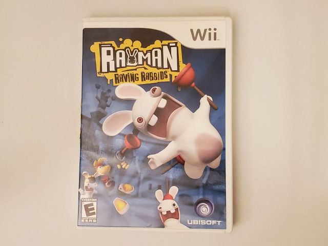 Nintendo Wii Rayman Raving Rabbids video game