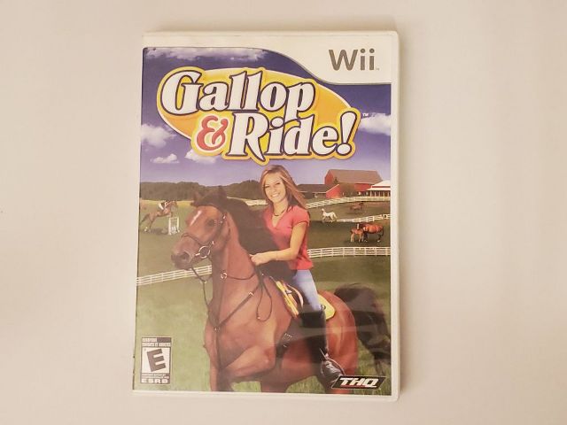 Nintendo Wii Gallop & Ride! video game