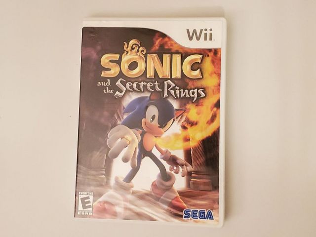 Nintendo Wii Sonic and the Secret Rings video game