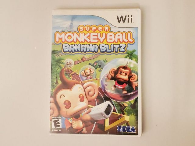 Nintendo Wii Super Monkey Ball: Banana Blitz video game
