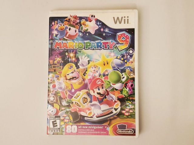 Nintendo Wii Mario Party 9 video game