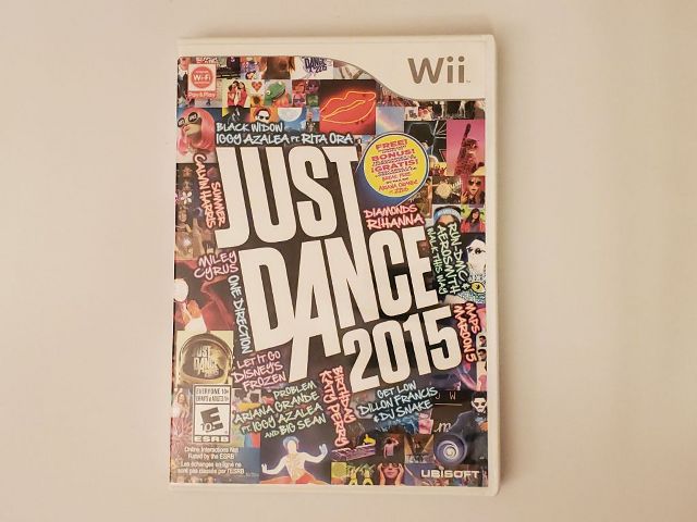 Nintendo Wii Just Dance 2015 video game