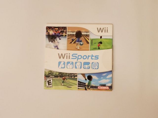 Nintendo Wii Wii Sports video game