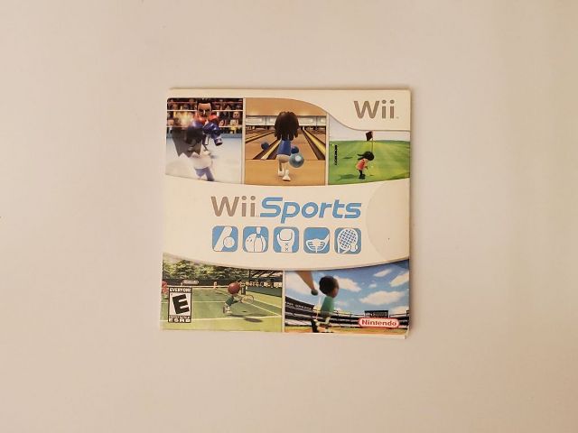Nintendo Wii Wii Sports video game