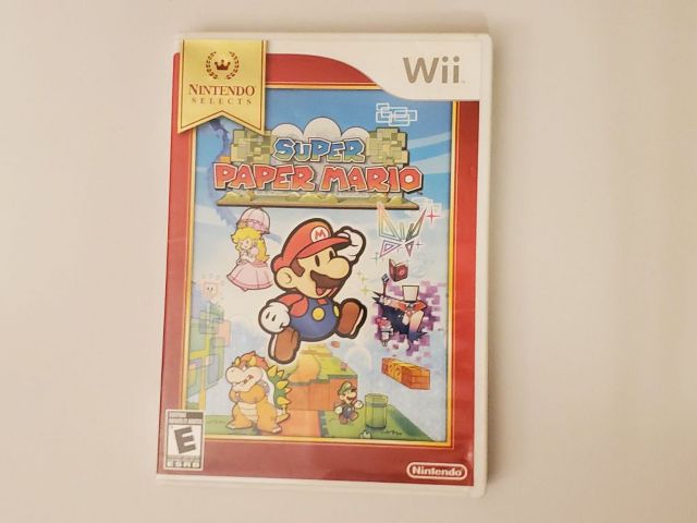 Nintendo Wii Super Paper Mario video game