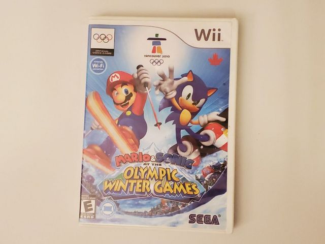Nintendo Wii Mario & Sonic at the Olympic Winter Games video game
