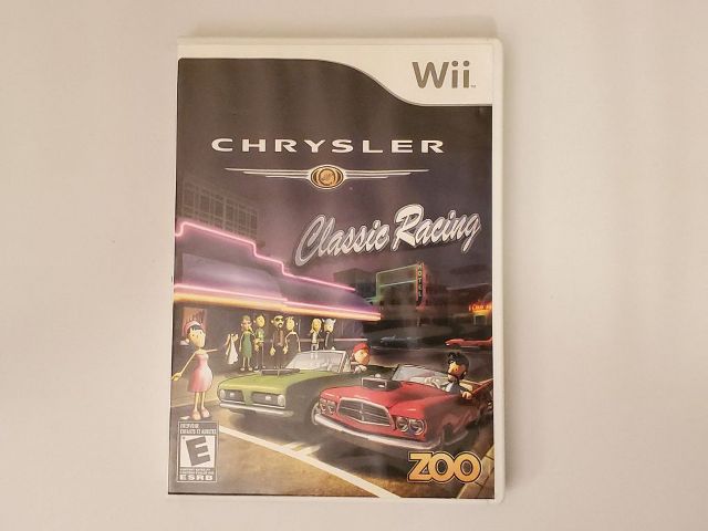Nintendo Wii Chrysler Classic Racing video game