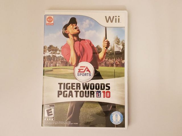 Nintendo Wii Tiger Woods PGA Tour 10 video game