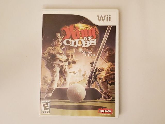 Nintendo Wii King of Clubs: Mini-Golf video game