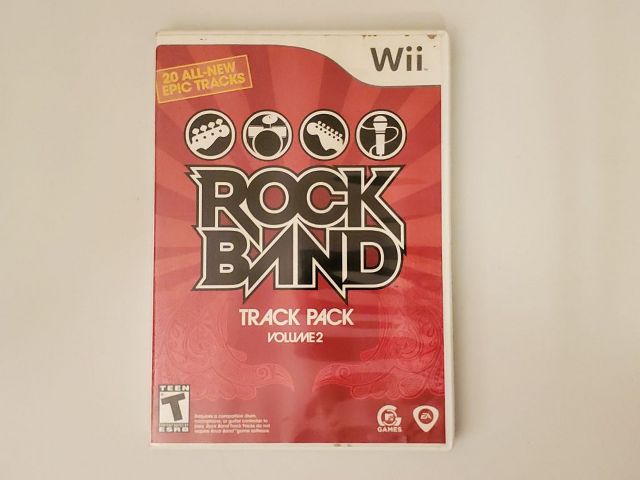 Nintendo Wii Rock Band Track Pack Volume 2 video game