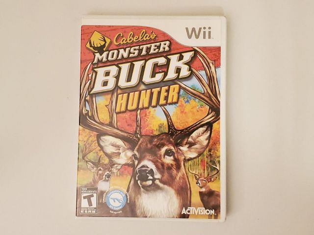 Nintendo Wii Cabela's Monster Buck Hunter video game