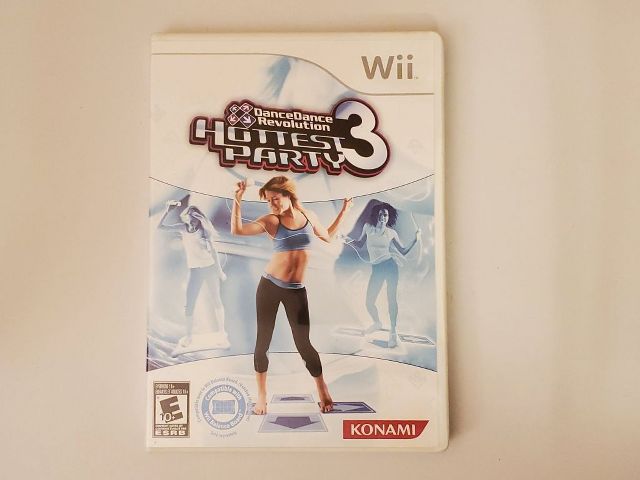 Nintendo Wii DanceDanceRevolution Hottest Party 3 video game