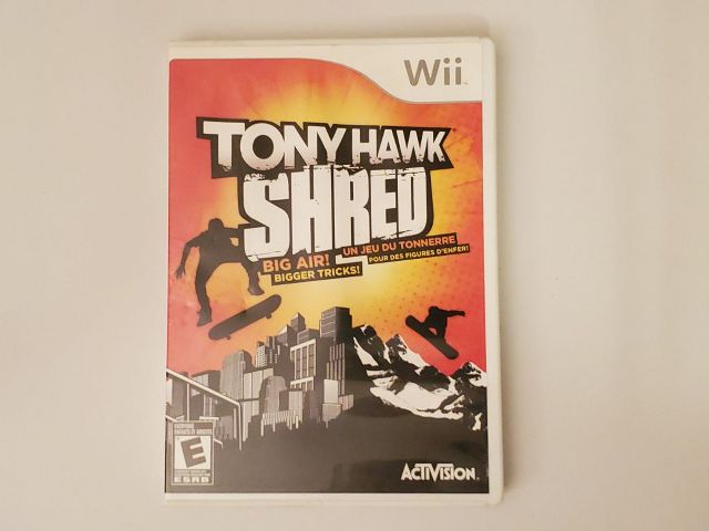 Nintendo Wii Tony Hawk: Shred video game