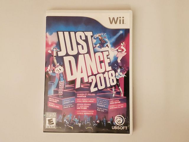 Nintendo Wii Just Dance 2018 video game