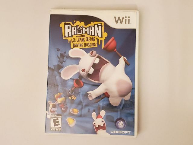 Nintendo Wii Rayman Raving Rabbids video game