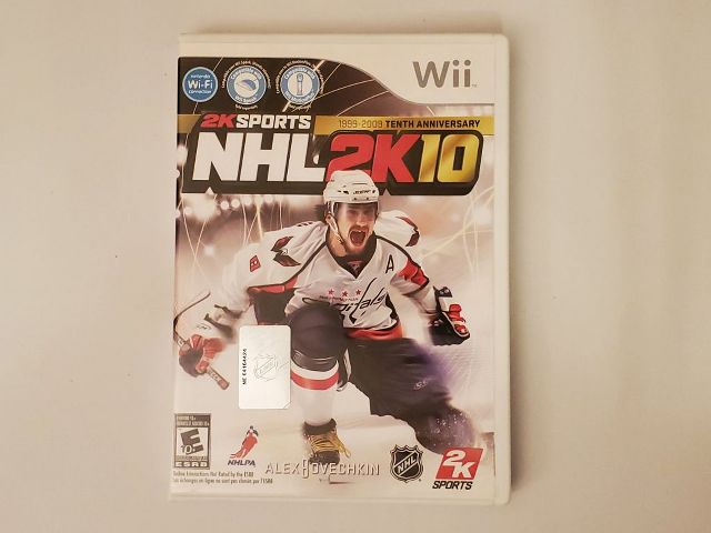 Nintendo Wii NHL 2K10 video game