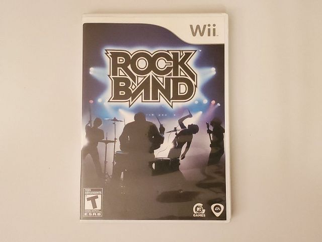 Nintendo Wii Rock Band video game