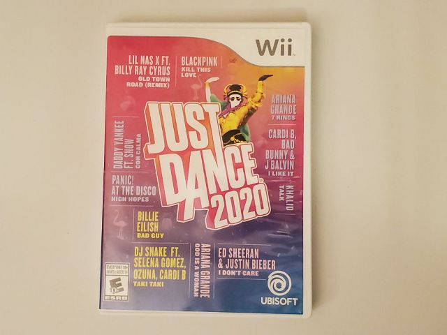 Nintendo Wii Just Dance 2020 video game