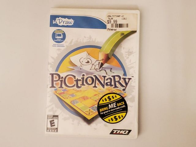 Nintendo Wii Pictionary video game