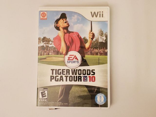 Nintendo Wii Tiger Woods PGA Tour 10 video game