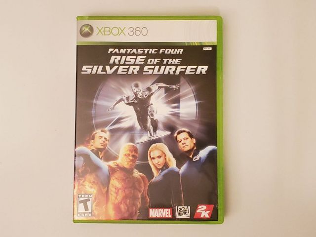 Microsoft Xbox 360 Fantastic Four: Rise of the Silver Surfer video game