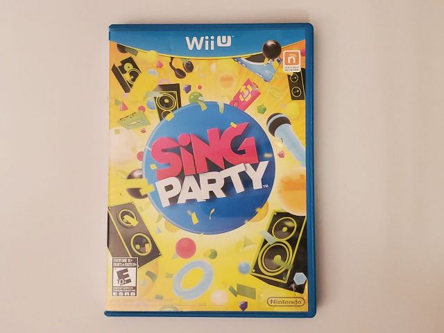 Nintendo Wii U Sing Party video game