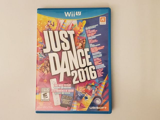 Nintendo Wii U Just Dance 2016 video game