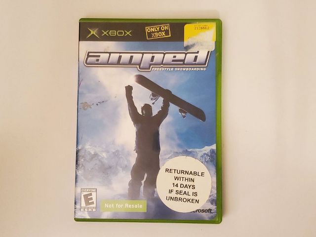 Microsoft Xbox Amped: Freestyle Snowboarding video game