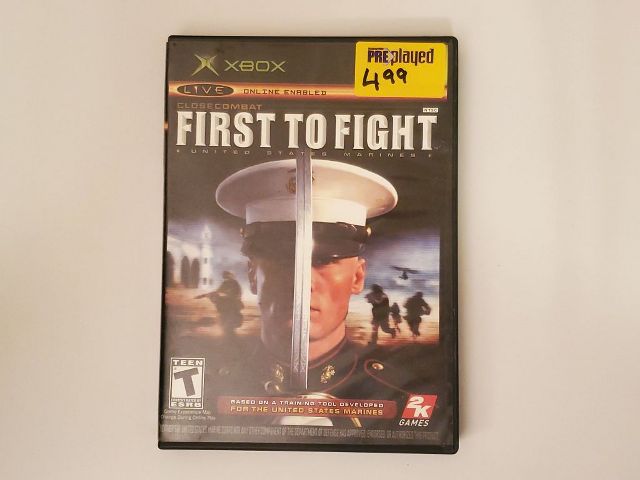 Microsoft Xbox Close Combat: First to Fight video game