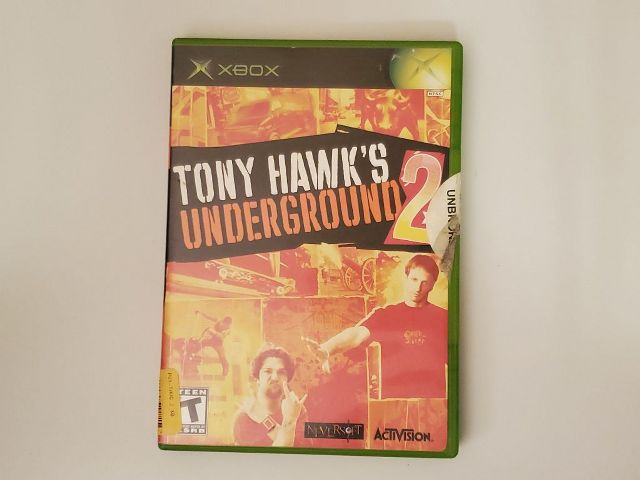 Microsoft Xbox Tony Hawk's Underground 2 video game