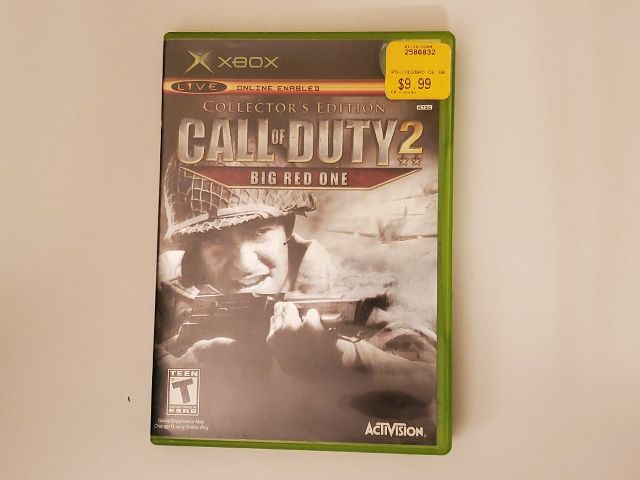 Microsoft Xbox Call of Duty 2: Big Red One Collector's Edition video game