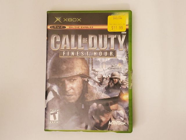 Microsoft Xbox Call of Duty: Finest Hour video game